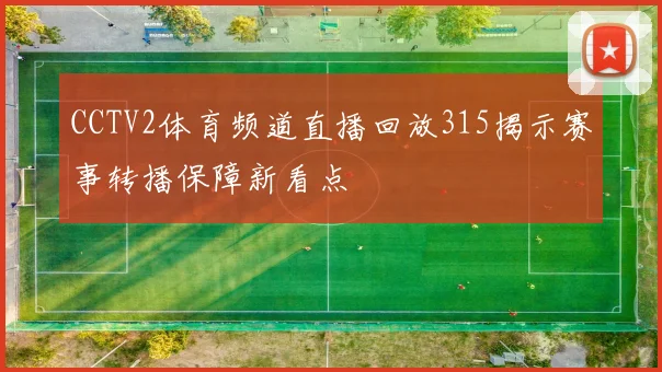 CCTV2体育频道直播回放315揭示赛事转播保障新看点